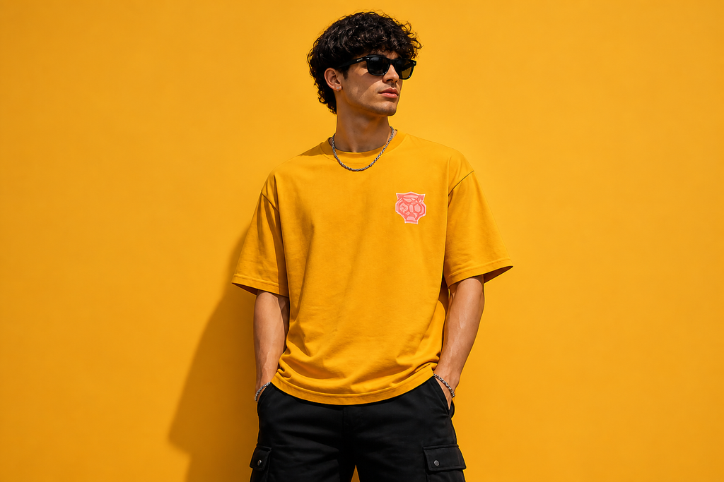 SYKO Tiger Tee — Honey Yellow
