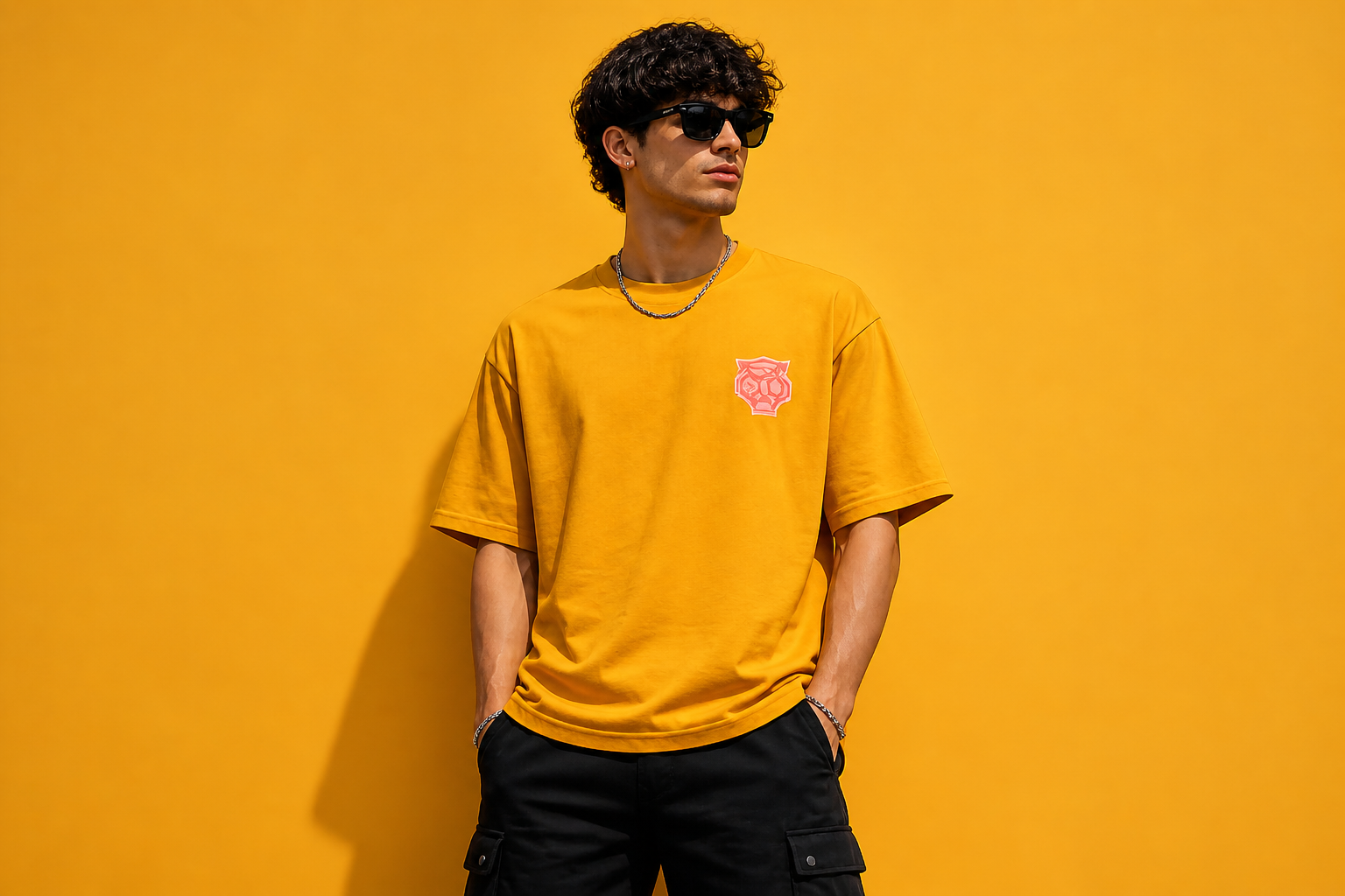 SYKO Tiger Tee — Honey Yellow