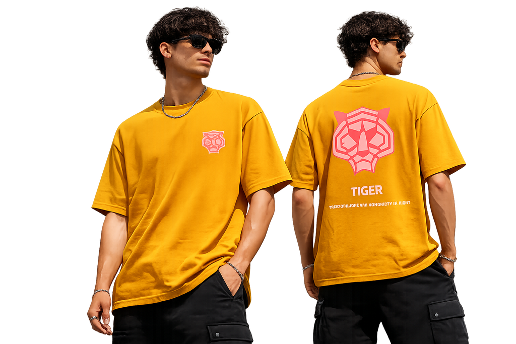 SYKO Tiger Tee — Honey Yellow