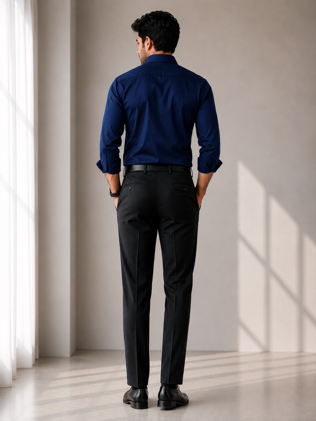 Men's Premium Cotton Formal Shirt with Japanese Cut Formal Pant | Smart Fit