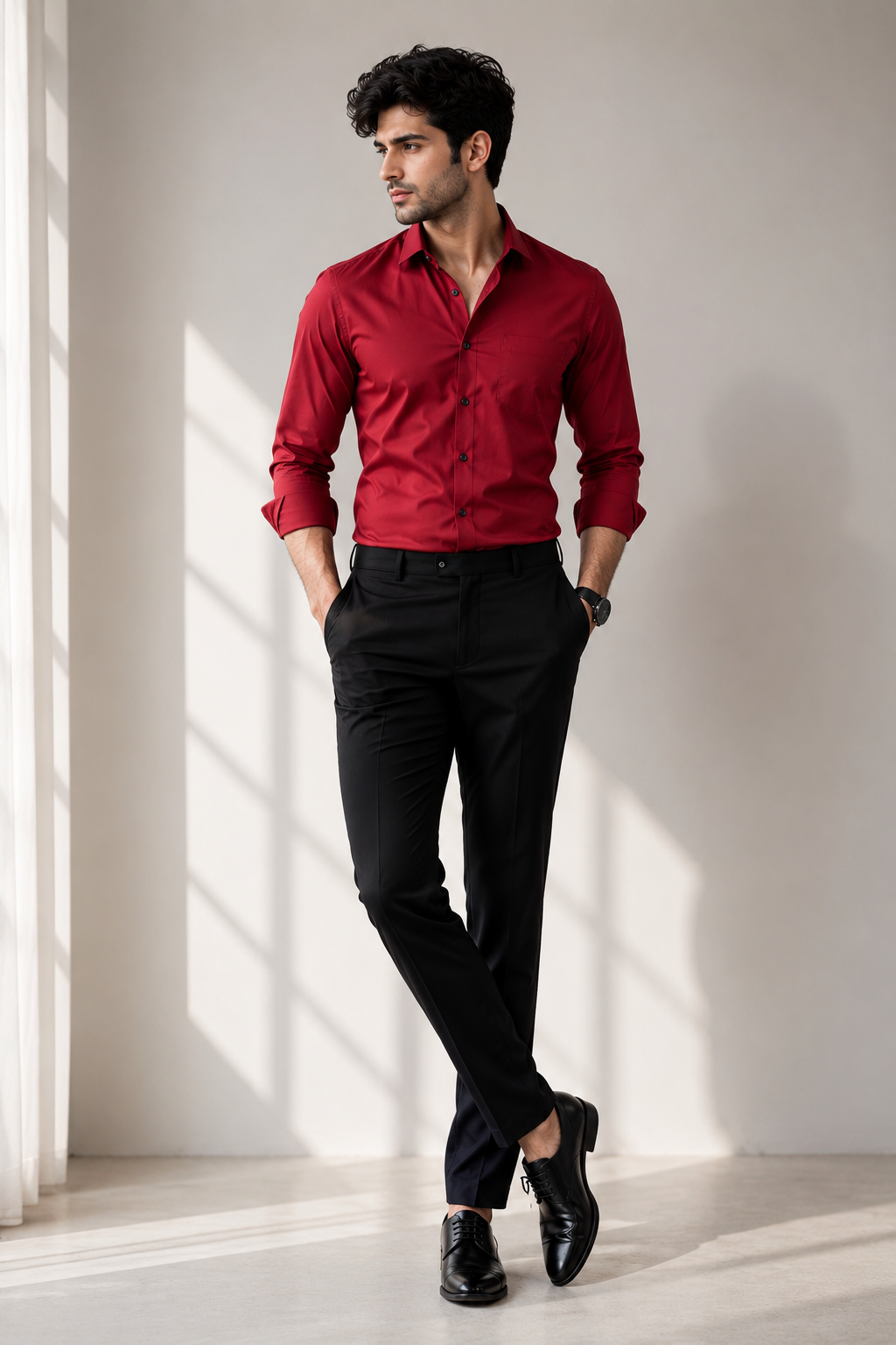 Men's Premium Cotton Formal Shirt with Japanese Cut Formal Pant | Smart Fit