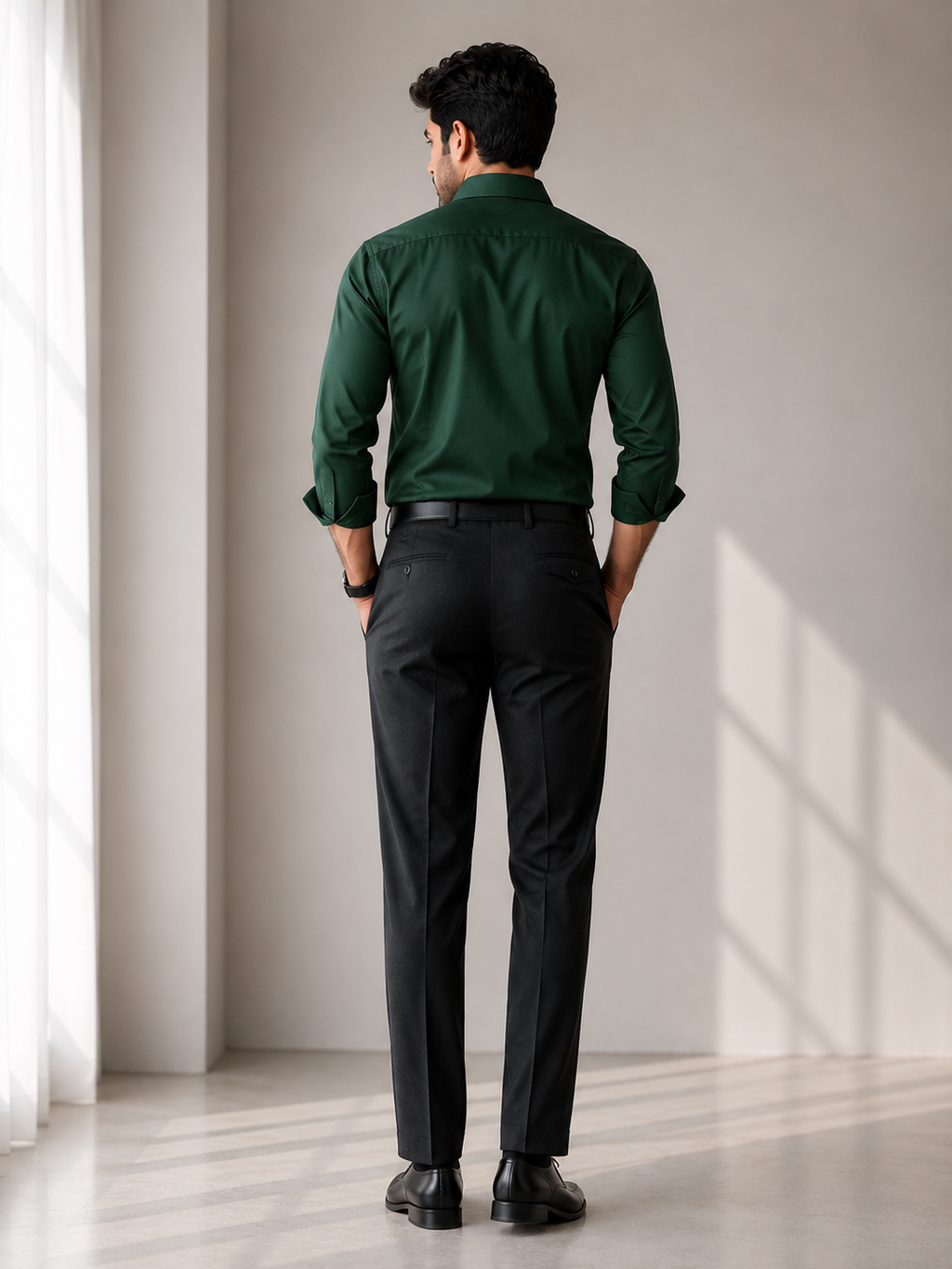 Men's Premium Cotton Formal Shirt with Japanese Cut Formal Pant | Smart Fit